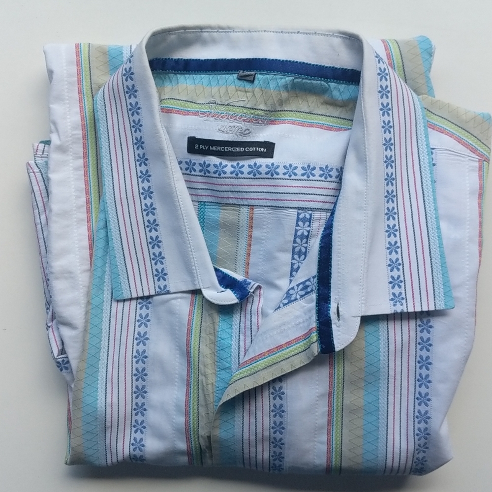 Luchiano Visconti Men's Long Sleeve Shirt 2XLT